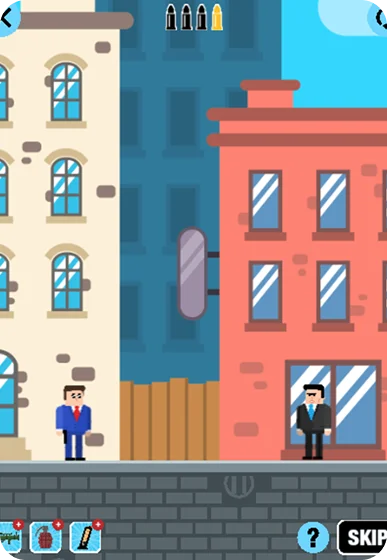 Mr Bullet puzzle level